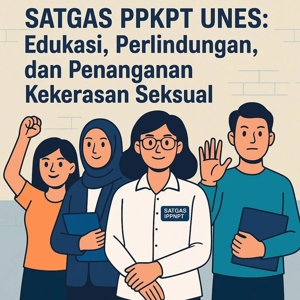 SATGAS PPKPT UNES: Edukasi, Perlindungan & Penanganan Kekerasan | ppkpt-unes.org