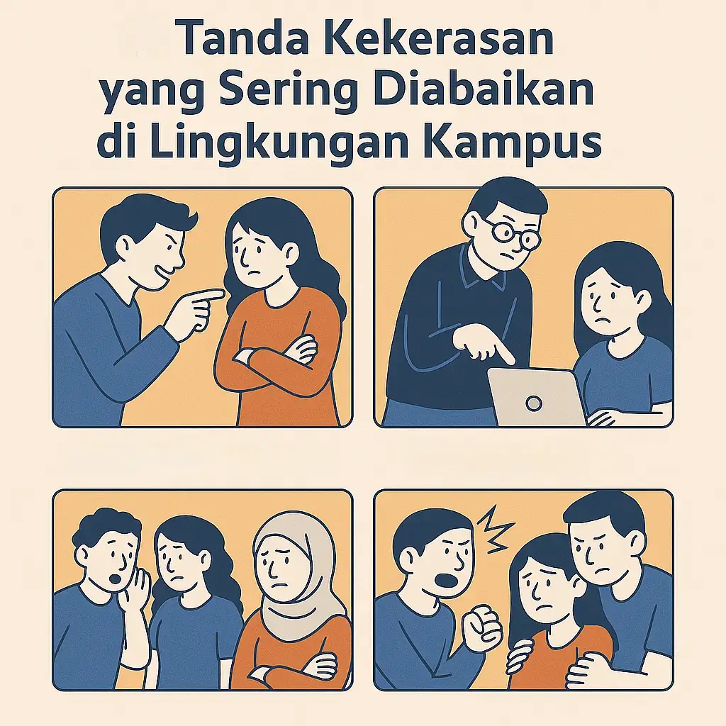 5 Tanda Kekerasan yang Sering Diabaikan di Lingkungan Kampus